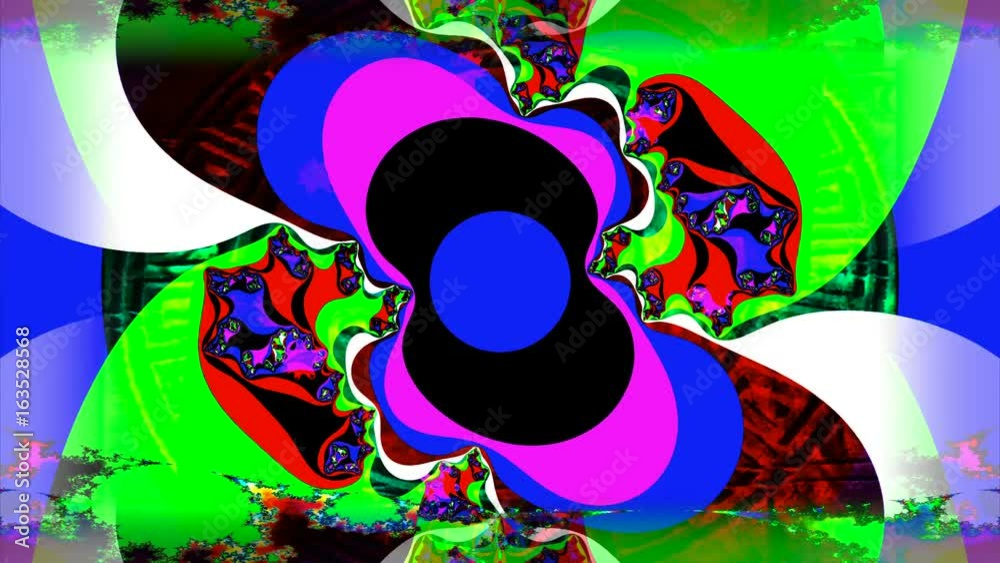 Abstract fractal VJ loop
