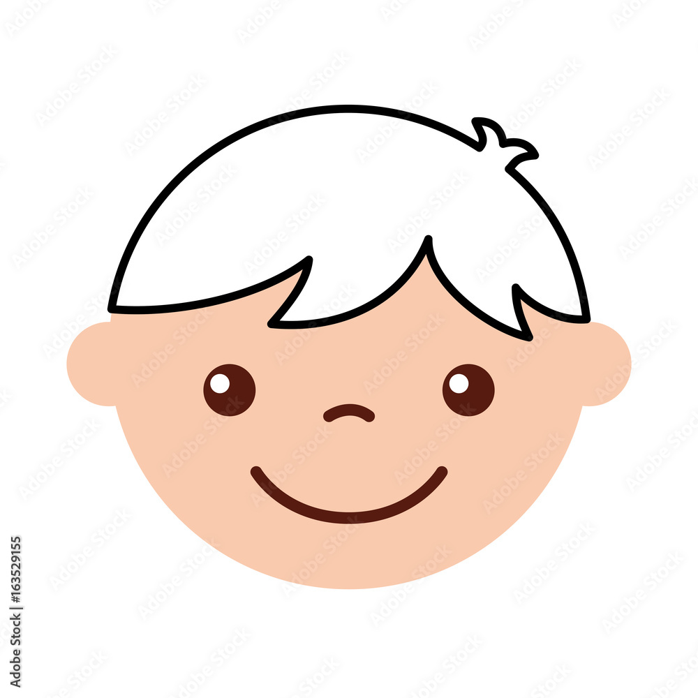 cute boy character icon vector illustration design cute boy character icon vector illustration design