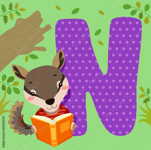 Alphabet Tile Numbat Read