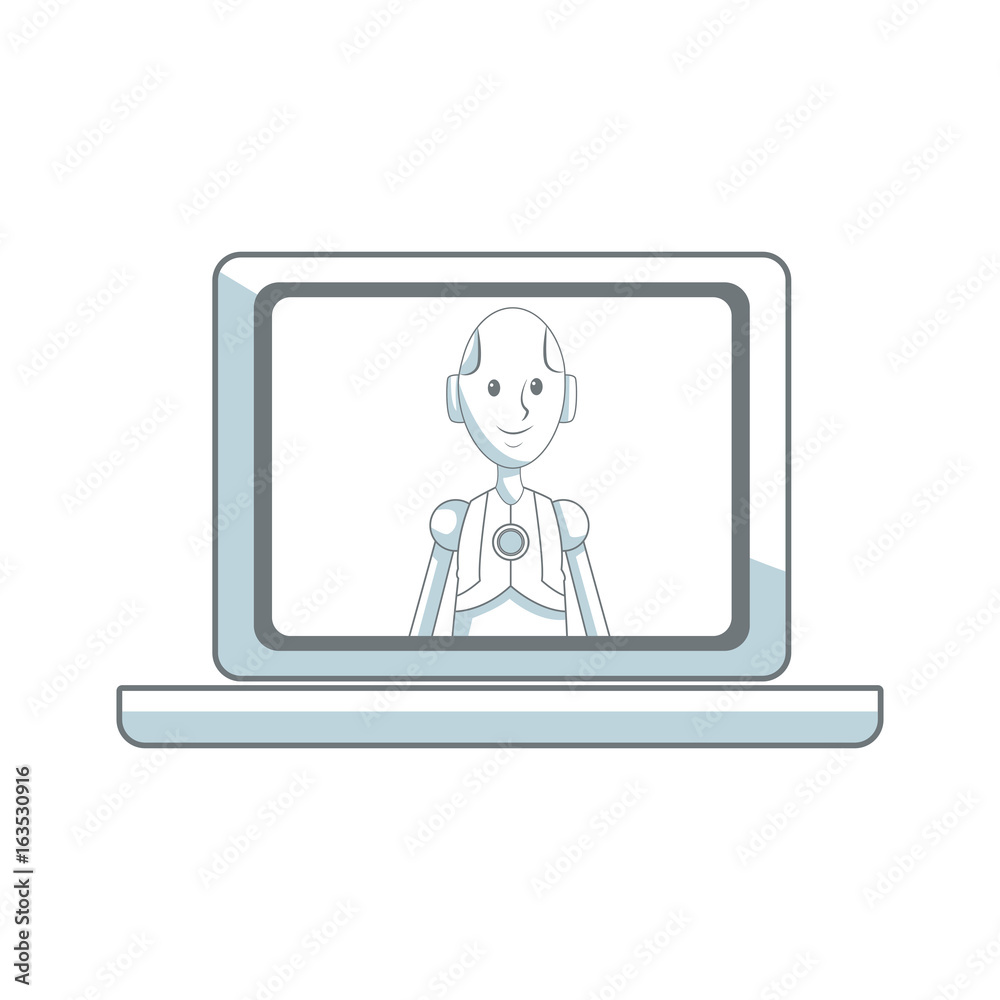 laptop computer with artificial intelligence android laptop computer with artificial intelligence android