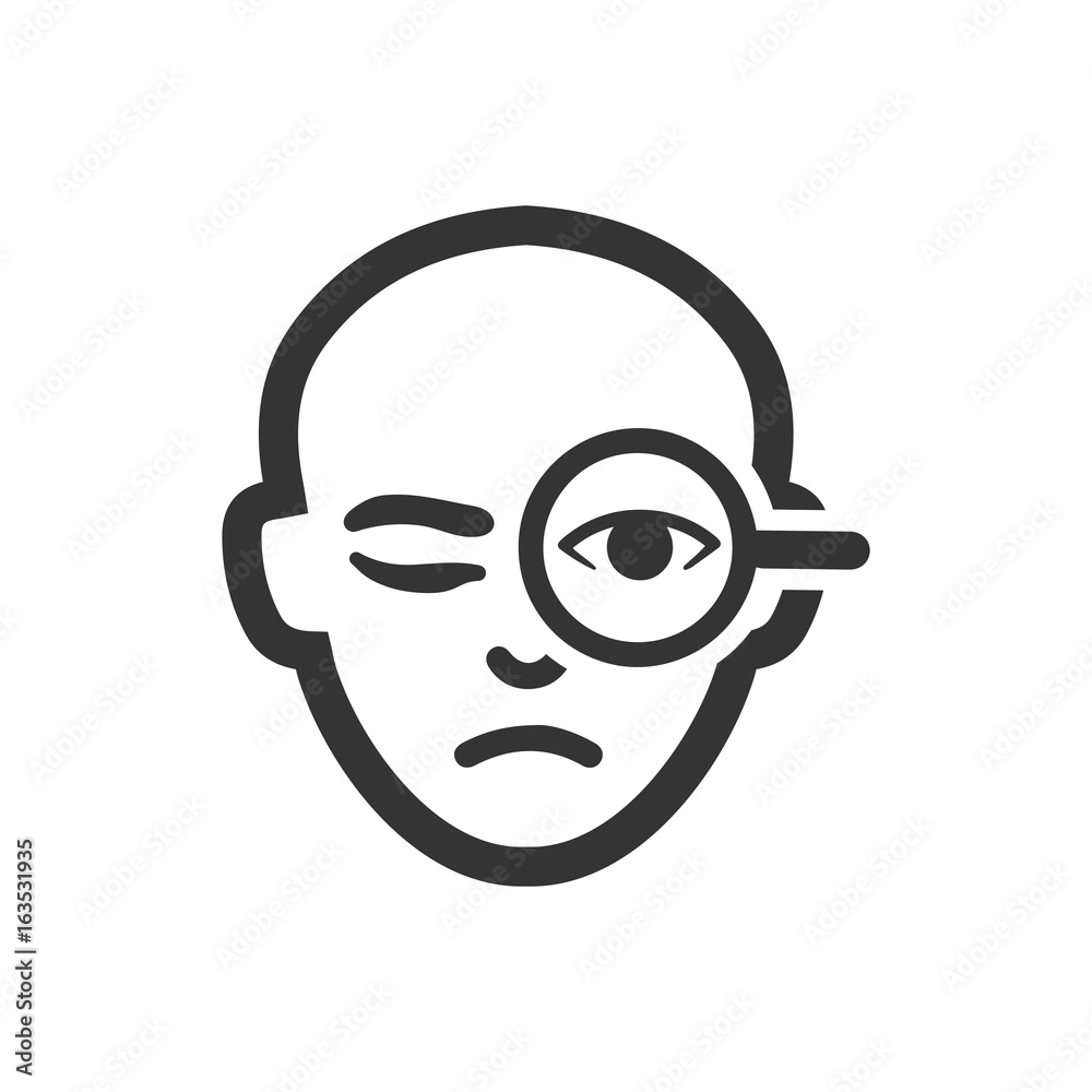 Retina Scan Icon Retina Scan Icon