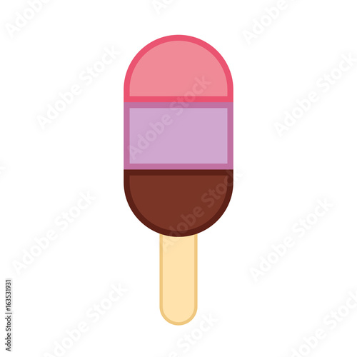 Delicious frozen palette icon vector illustration design
