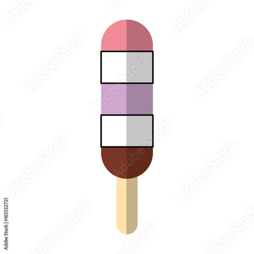 Delicious frozen palette icon vector illustration design