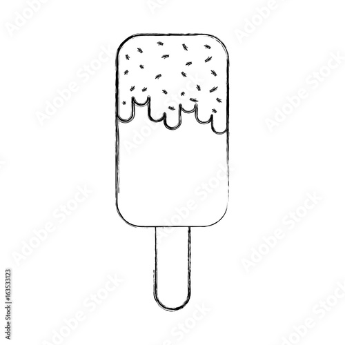 Delicious frozen palette icon vector illustration design