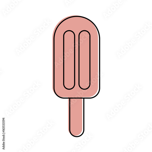 Delicious frozen palette icon vector illustration design