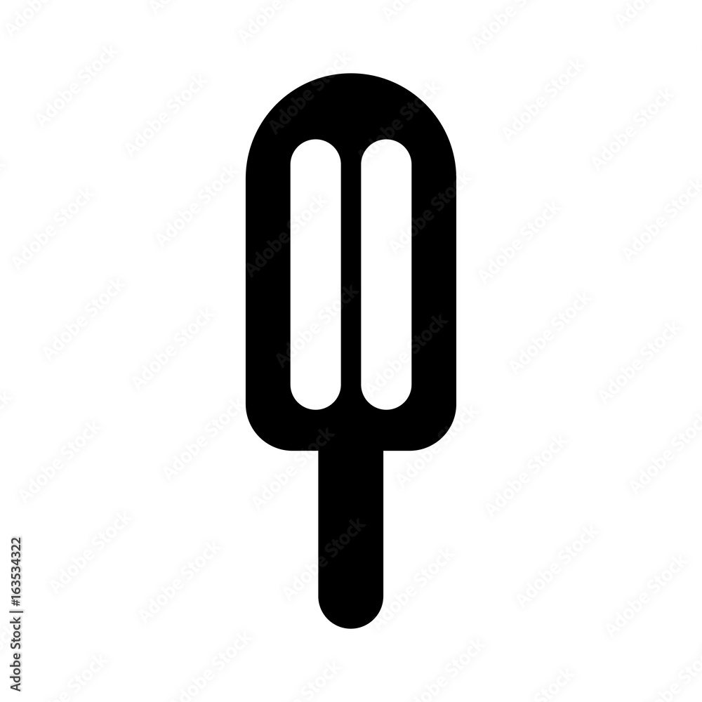 Delicious frozen palette icon vector illustration design Delicious frozen palette icon vector illustration design