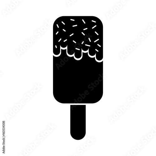 Delicious frozen palette icon vector illustration design
