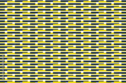 Modern Yellow and blue horizontal line pattern 