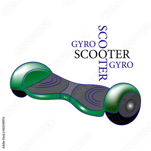 gyroscooter vector 