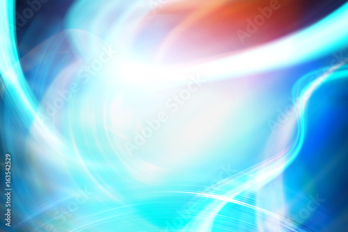 Abstract blue, red and white background