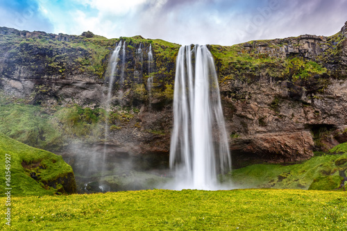 Seljalandsfoss waterfall of Iceland