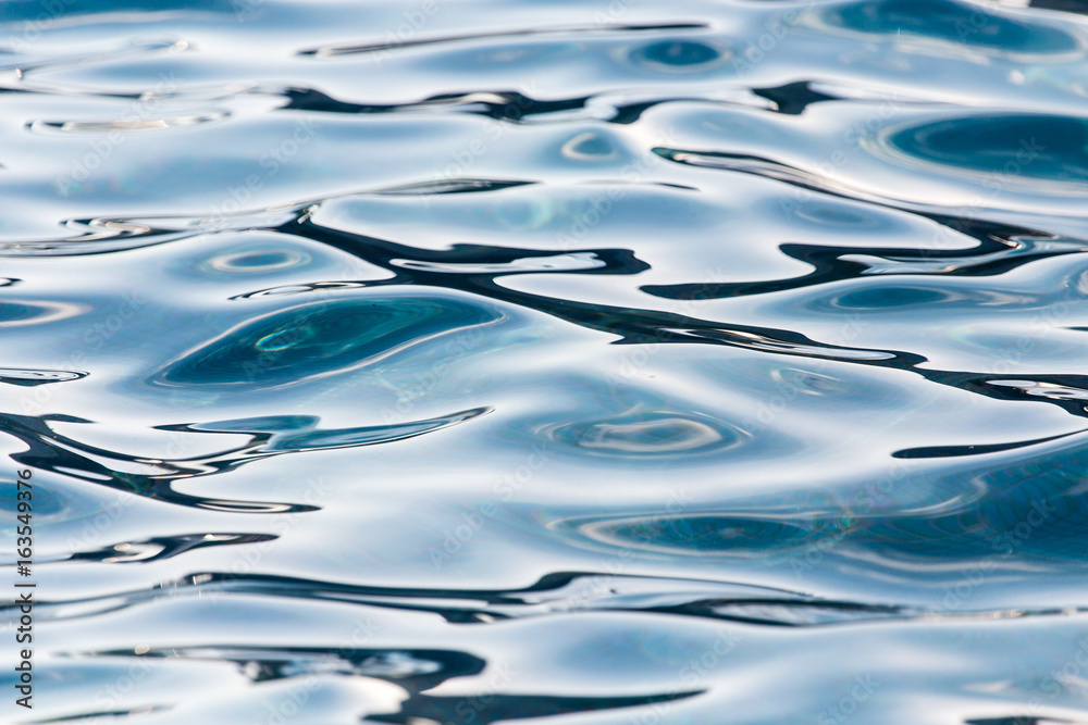 The smooth water in the pool as a background The smooth water in the pool as a background