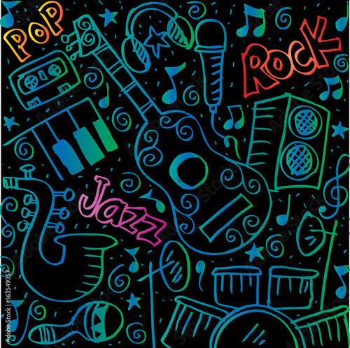 Music Doodle background