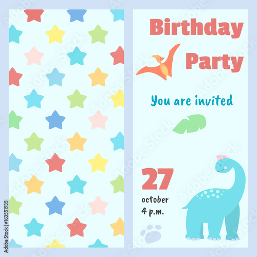 Kids birthday party invitation