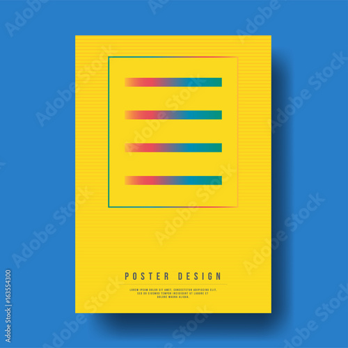 Abstract Modern Geometric Shapes Cover Design layout for banners, wallpaper, flyers, invitation, posters, brochure, voucher discount - Vector illustration template