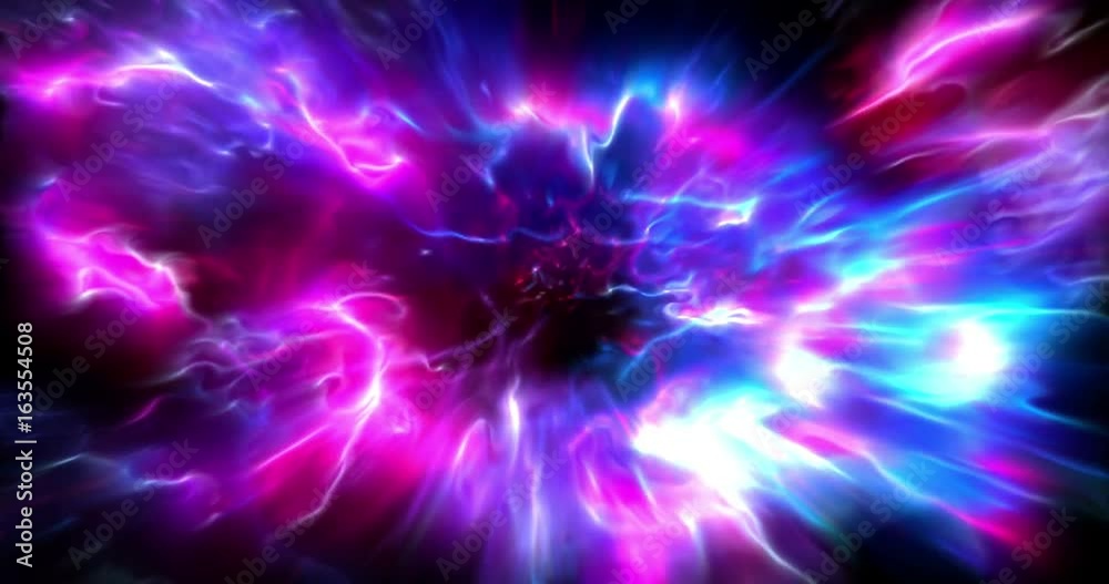 Abstract colorful surreal space of cosmic fantasies 