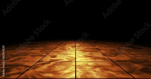 Infinite abstract space runway