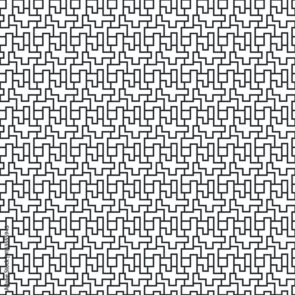 Geometric abstract pattern Geometric abstract pattern
