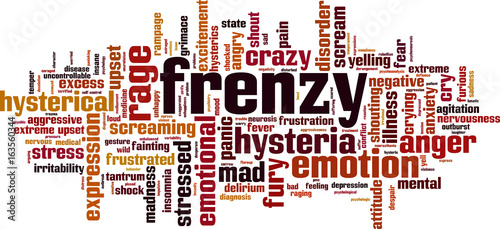 Frenzy word cloud
