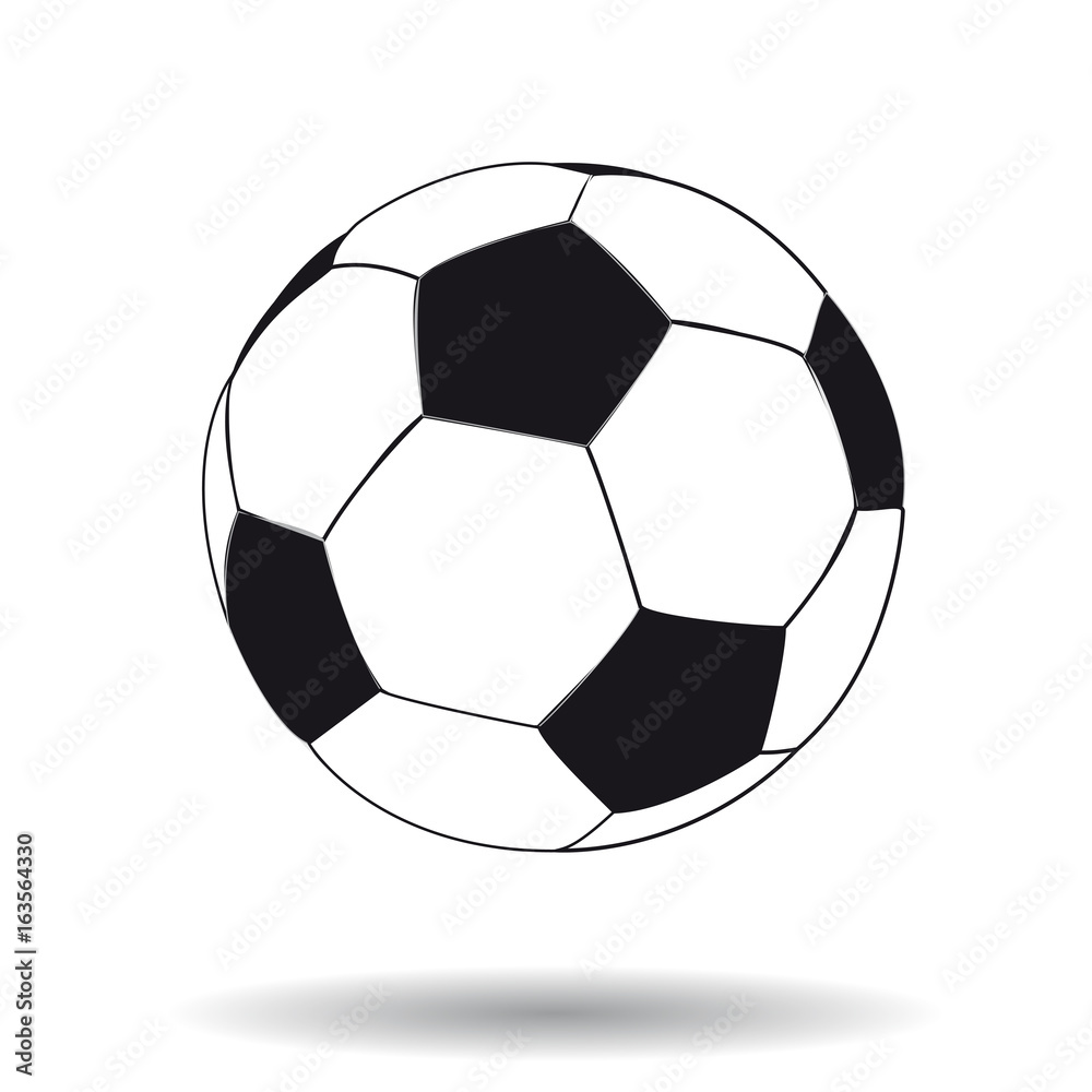 Fototapeta premium Soccer ball icon