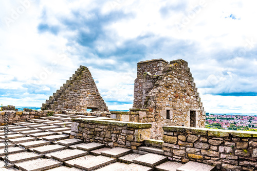 Craigmillar Castle,  medieval castle, Edinburgh, Scotland photo