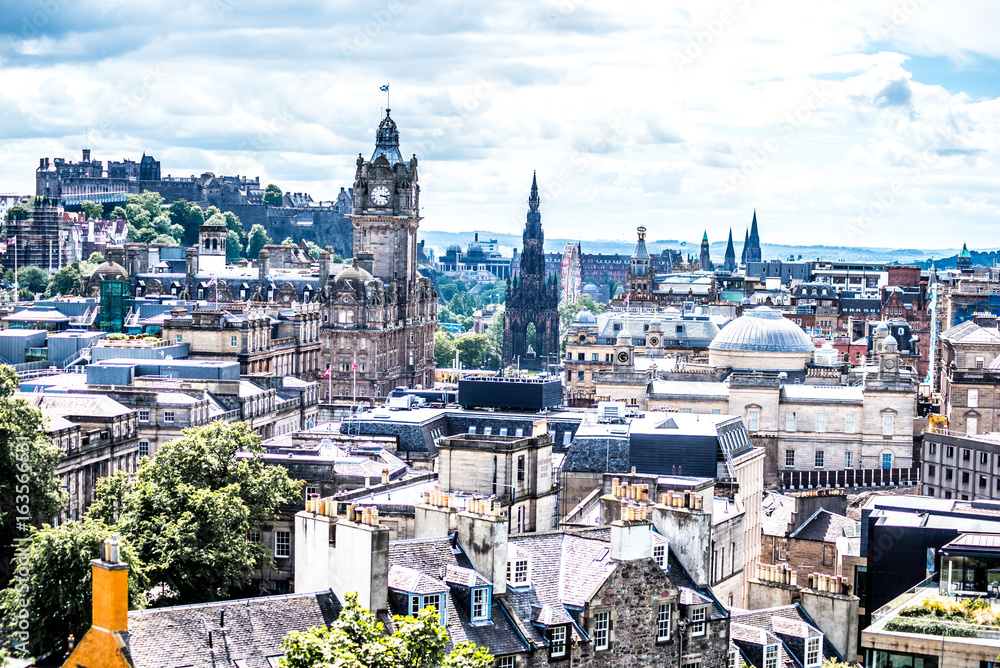 Fototapeta premium Centrum Edynburga