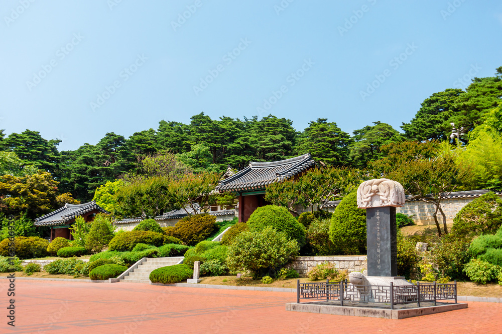 South Korea. Ojukheon is where famous Joseon Dynasty scholar, was born.