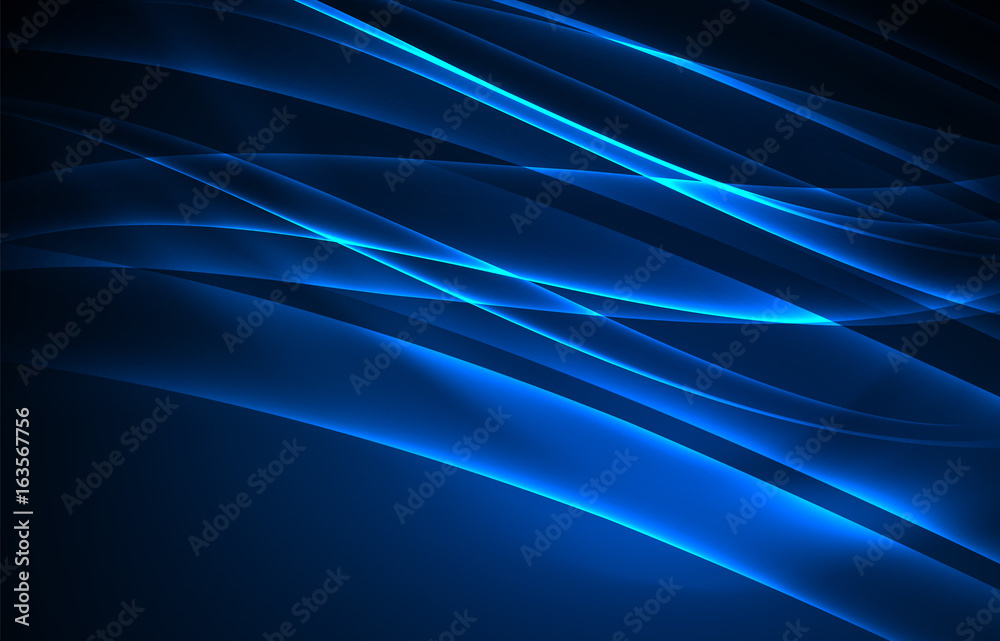 Vector polar lights concept background Vector polar lights concept background