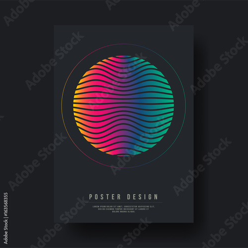 Abstract Modern Geometric Shapes Cover Design layout for banners, wallpaper, flyers, invitation, posters, brochure, voucher discount - Vector illustration template