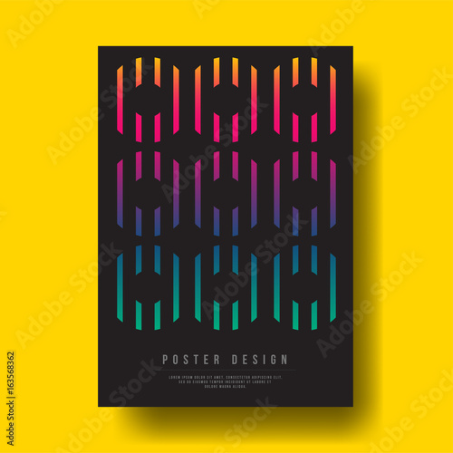 Abstract Modern Geometric Shapes Cover Design layout for banners, wallpaper, flyers, invitation, posters, brochure, voucher discount - Vector illustration template