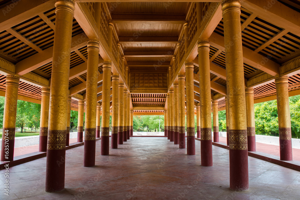 Mandalay palace ancient history at Mandalay city Myanmar Burma Mandalay palace ancient history at Mandalay city Myanmar Burma