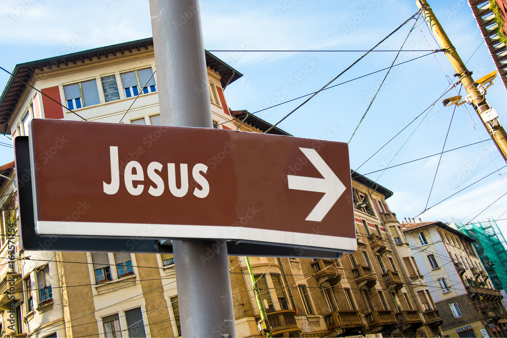 Obraz premium Schild 223 - Jesus