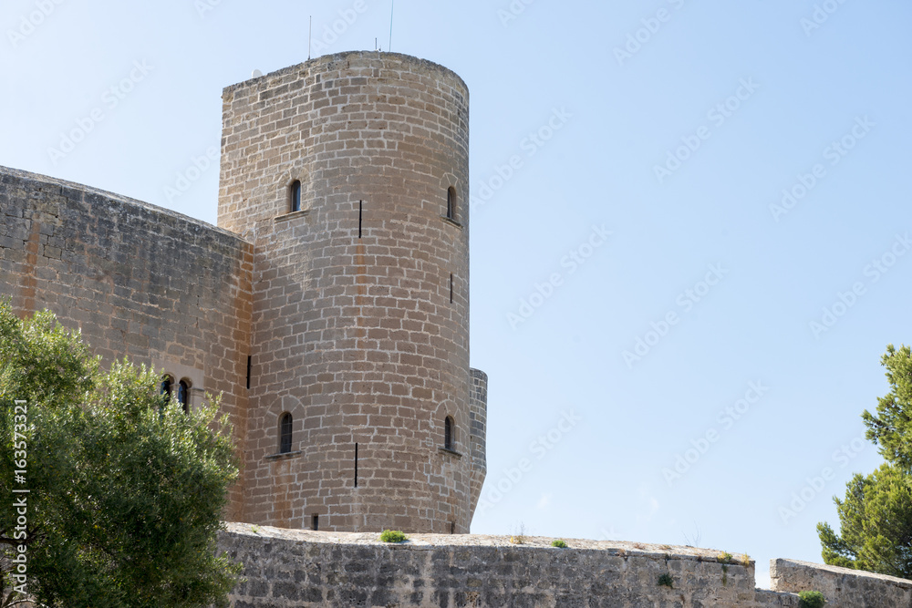 Castillo de Belver, Mallorca, Islas Baleares, España Castillo de Belver, Mallorca, Islas Baleares, España
