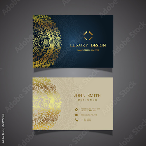 Elegant business card design