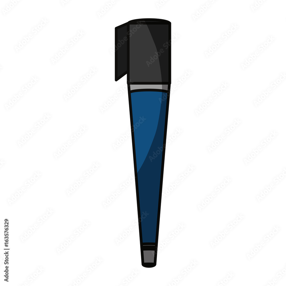 Office pen ballpoint icon vector illustration graphic design Office pen ballpoint icon vector illustration graphic design