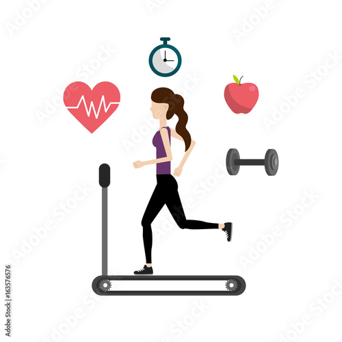woman healthy lifestyle to do exercise