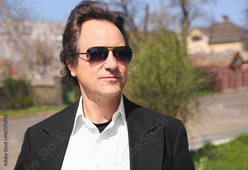 Portrait of mature man wear...