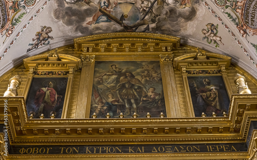 Obraz premium Hospital de los venerables church, Seville, Andalusia, spain