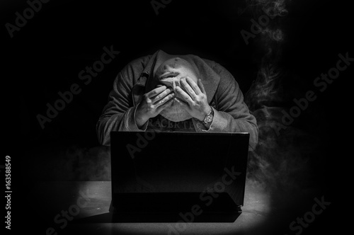 Photography Mad Hacker in Crime Business