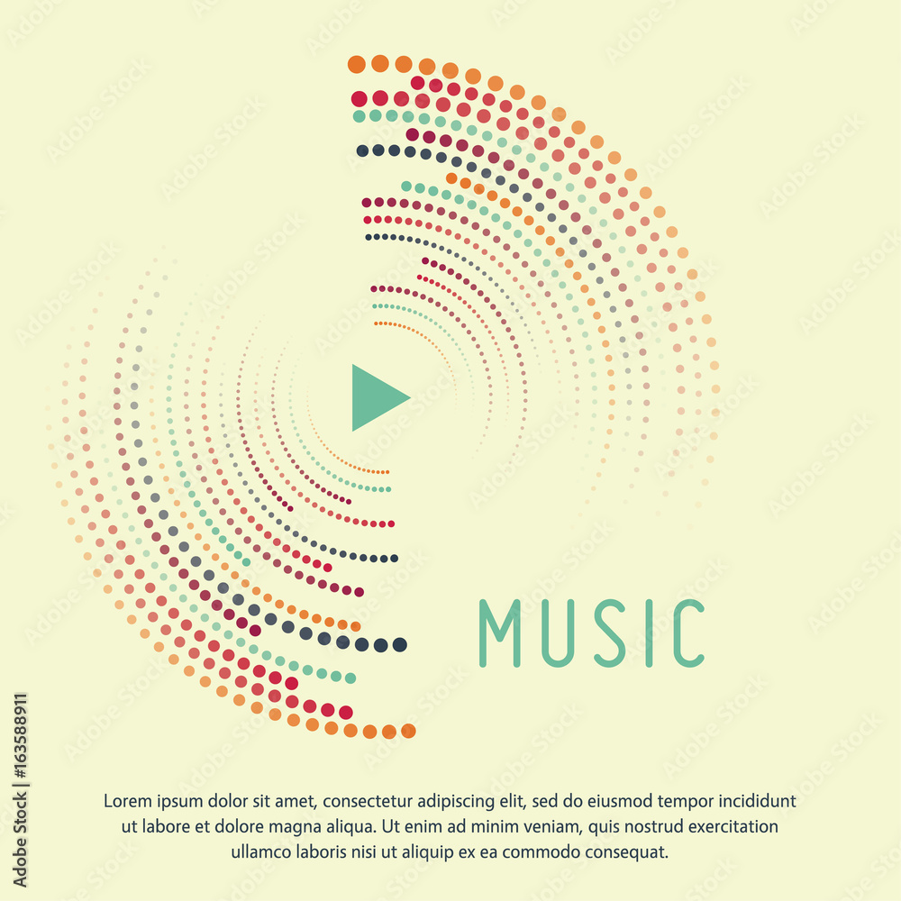 Plakat Vector Template, Music Party, Music Festival, Music Sound, Music Poster, Modern Design