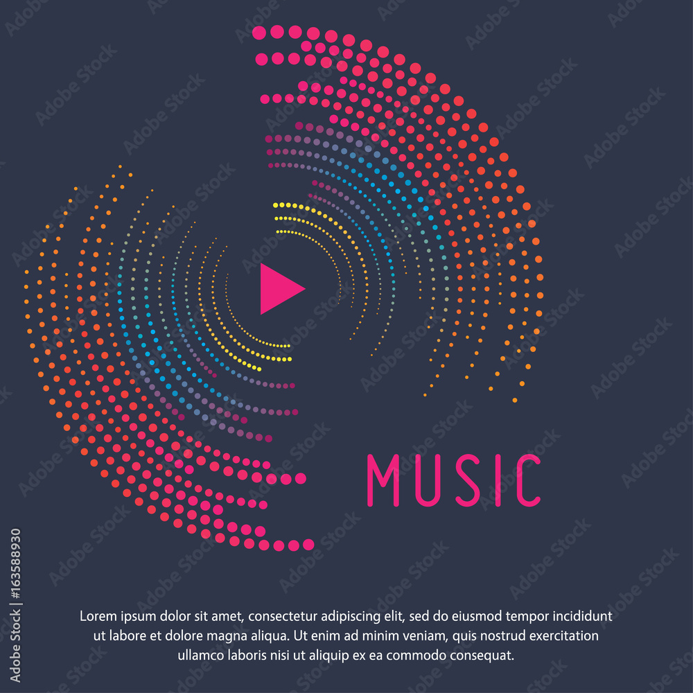 Plakat Vector Template, Music Party, Music Festival, Music Sound, Music Poster, Modern Design