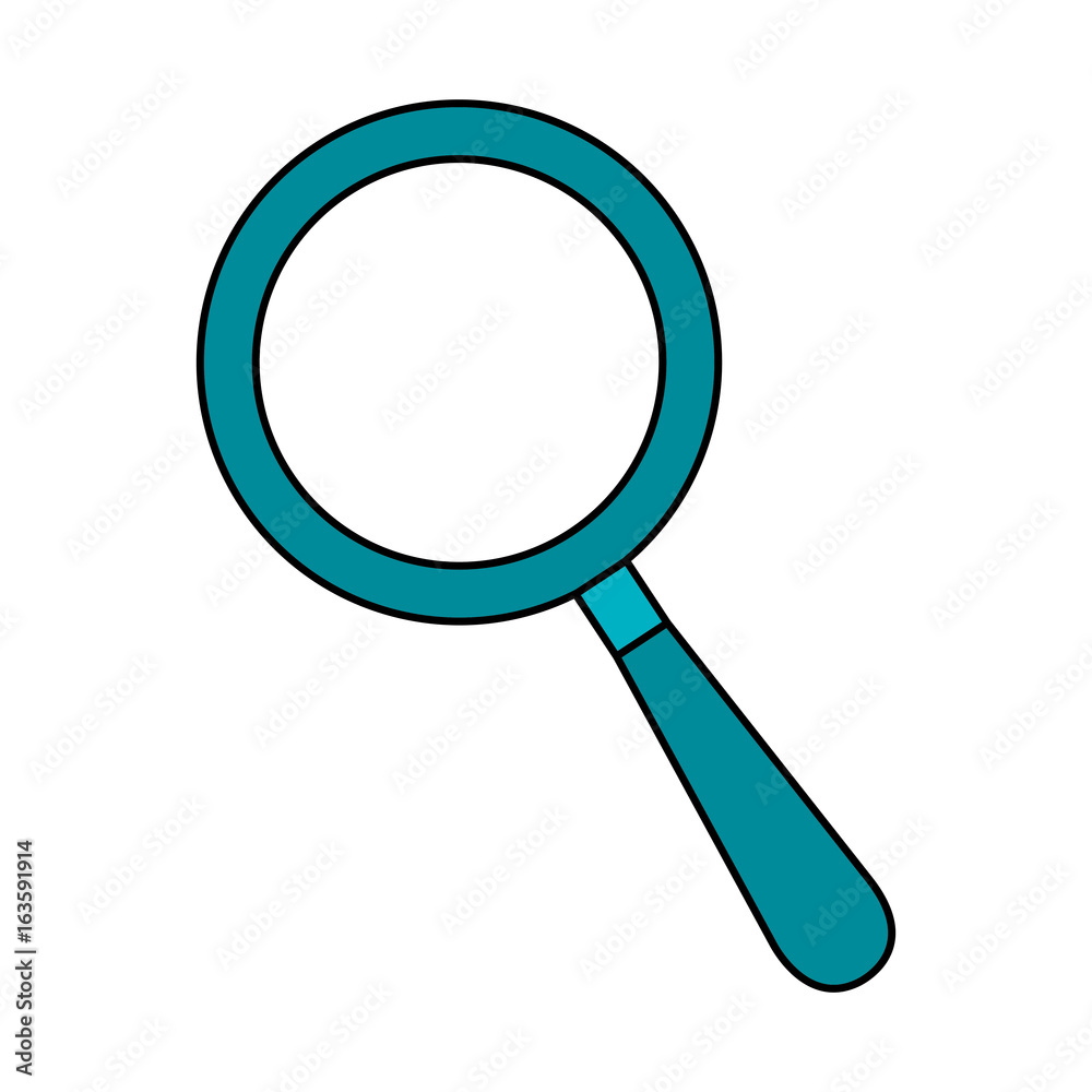 search magnifying glass icon vector illustration design