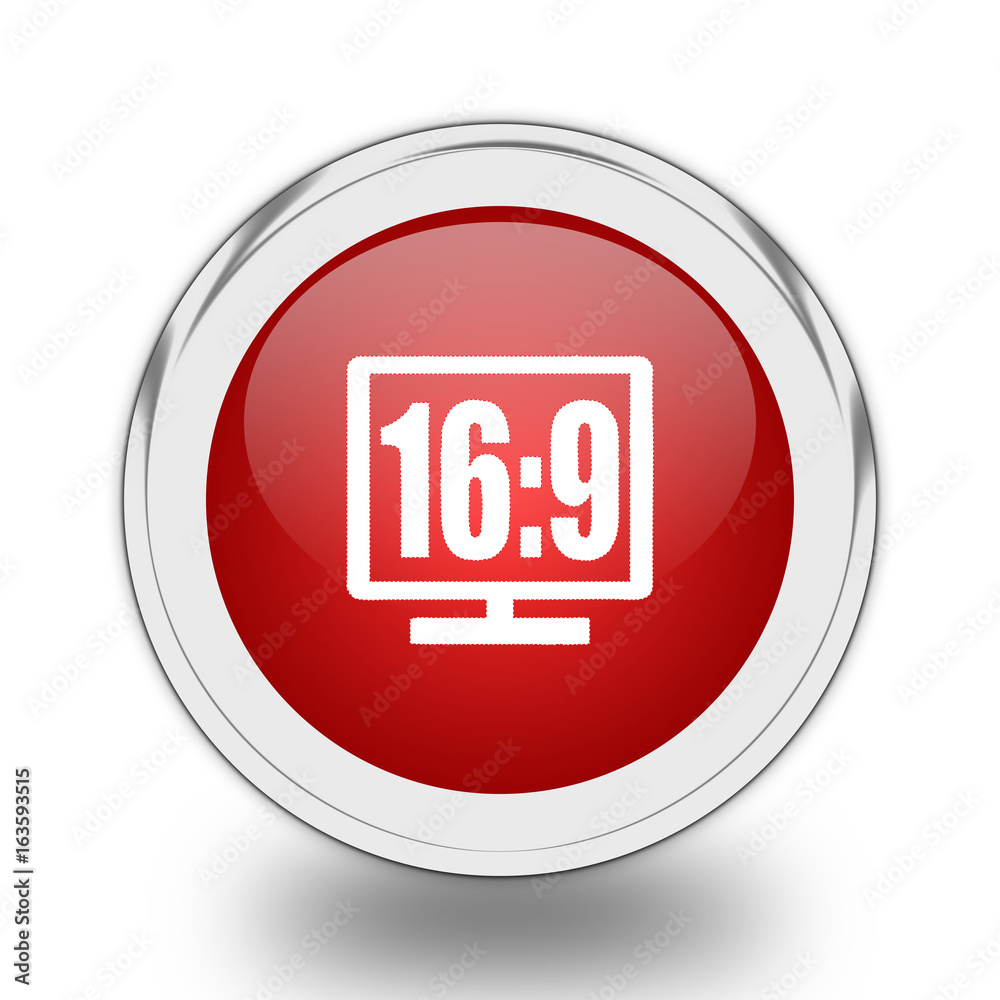16 9 display icon. 16 9 display icon.