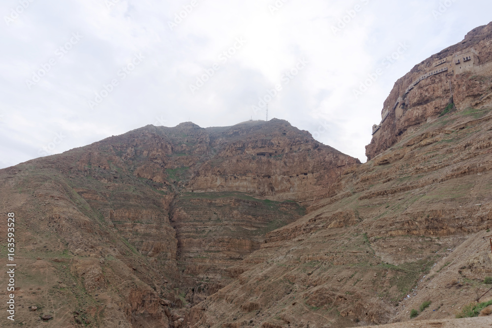 View the Mount of Temptation in Jericho.