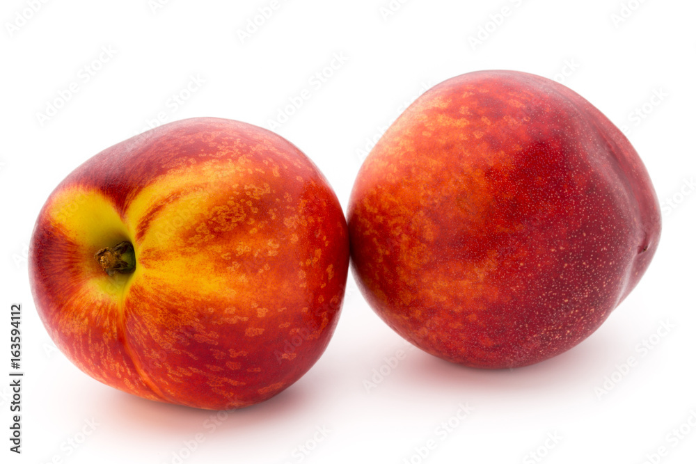 Peach. Fruit with isolated on white background. Peach. Fruit with isolated on white background.