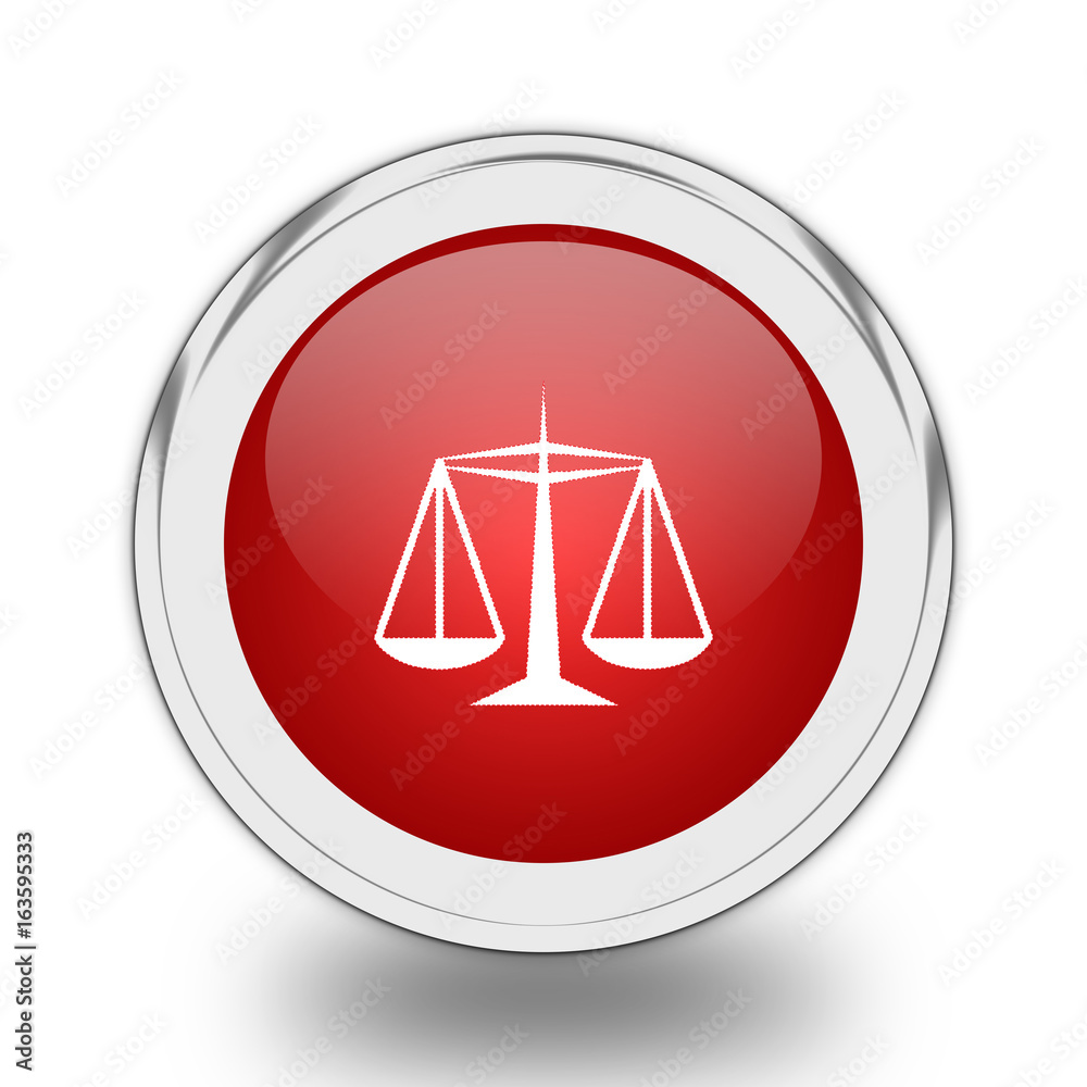Justice icon. Justice icon.