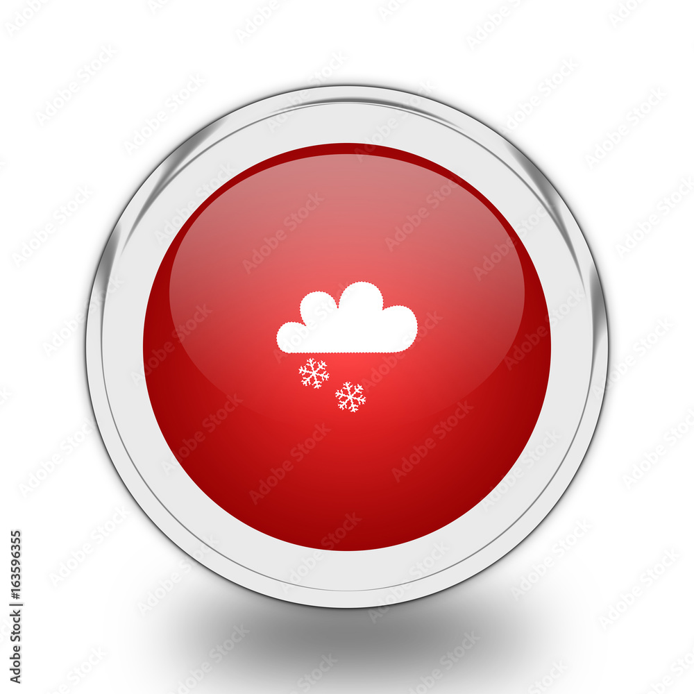 Snowing icon. Snowing icon.