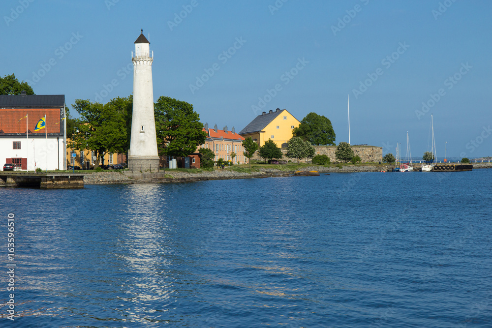 lighthouse in Karlskrona, Sweden