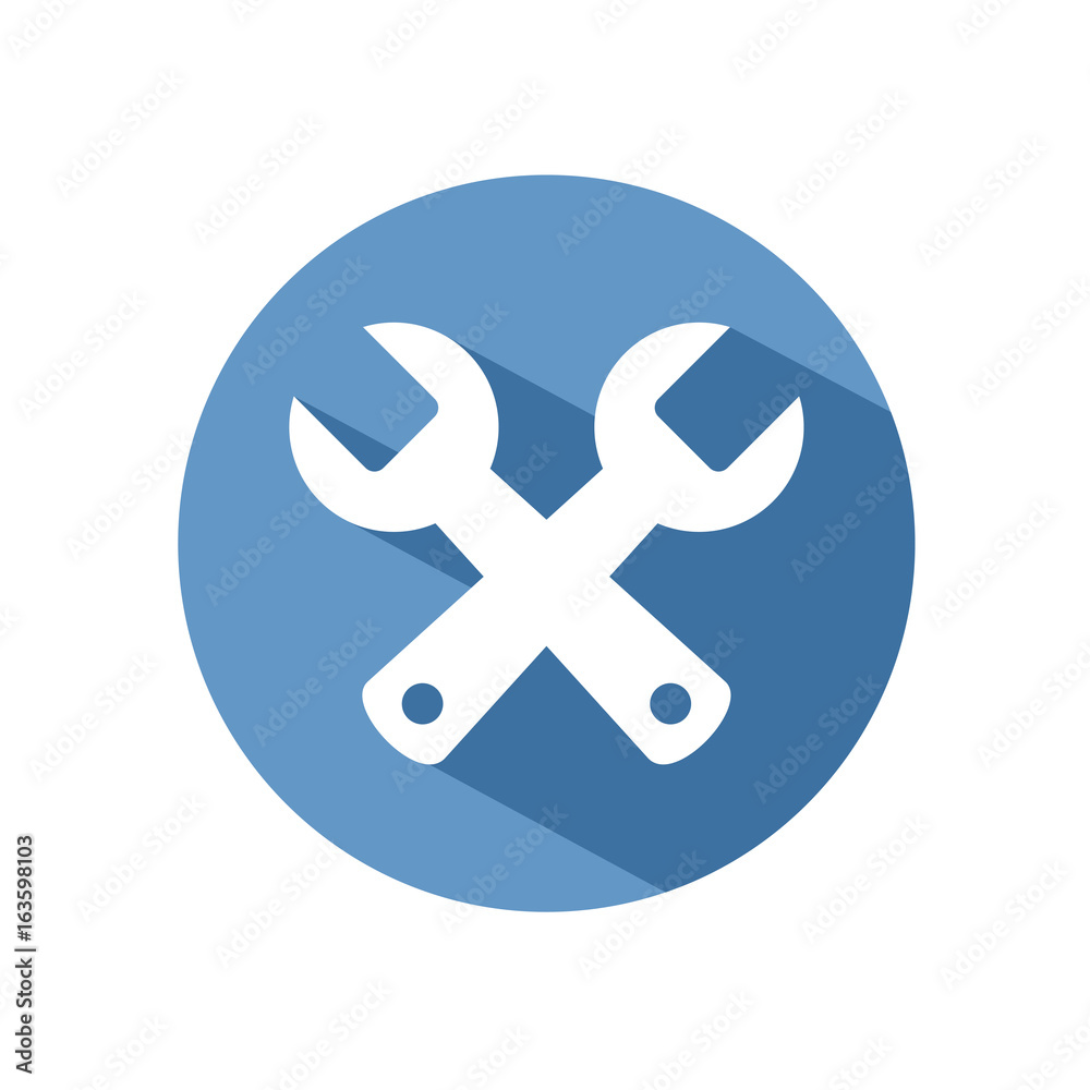 Obraz premium wrench icon