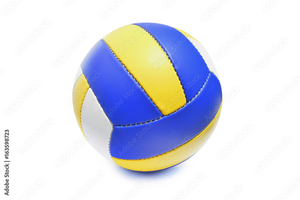 Volleyball ball isolated in white background